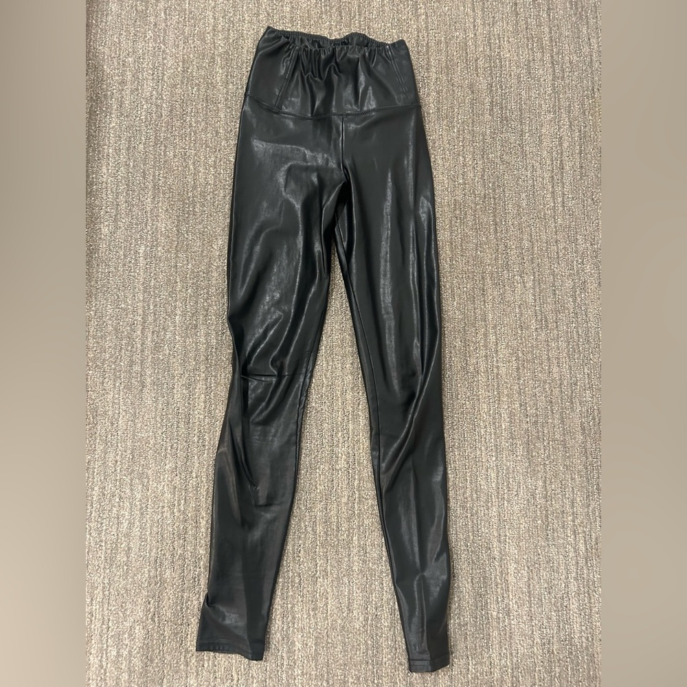 Aritzia Black leather Leggings size XS
